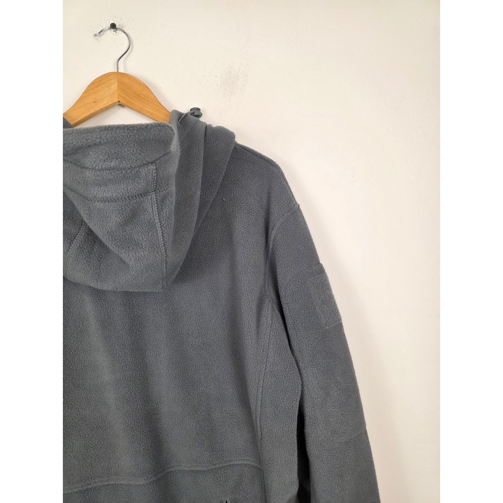 BaerSkin NWT Tactical 4.0 Fleece Hoodie Full Zip‎ Jacket Gray Men's Size Medium - Picture 6 of 9